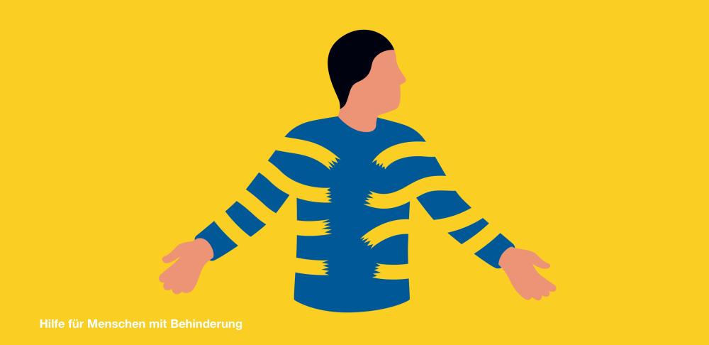 Beratung für Hörbeeinträchtigte Grafik: Diakonie/Francesco Ciccolella